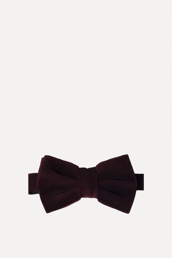 Velvet Bow Tie Ready Tied