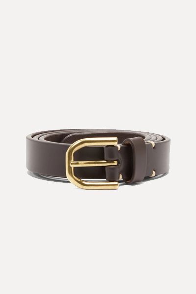 Slim Bridle-Leather Belt from Raey