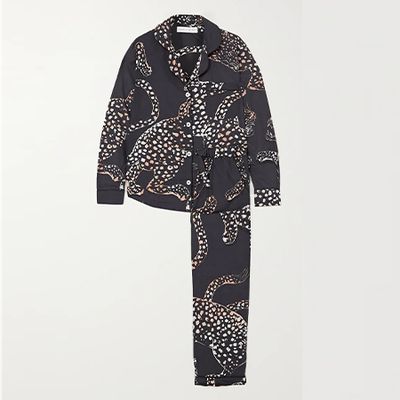 Jag Animal-Print Pajama Set from Desmond & Dempsey