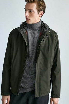 Technical Down Jacket from Massimo Dutti