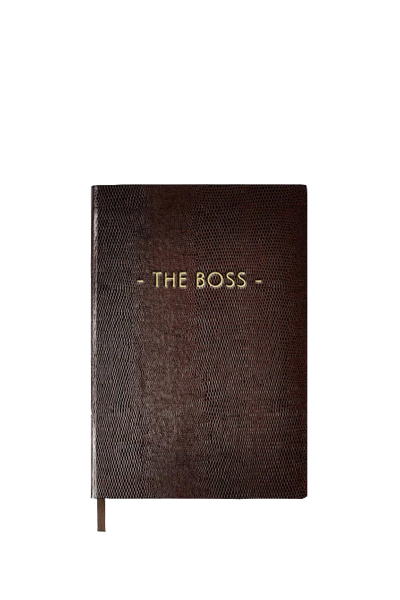 The Boss A5 Notebook  from Sloane Stationery 
