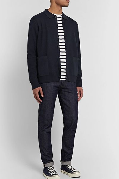 Cotton Cardigan from Sunspel