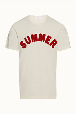 Red ‘Summer’ Relaxed T-Shirt from Orlebar Brown