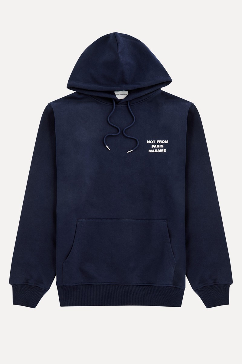 Printed Hooded Cotton Sweatshirt  from Drôle De Monsieur