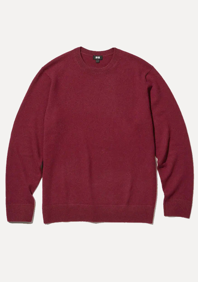 100% Cashmere Crew Neck Jumper  from Uniqlo