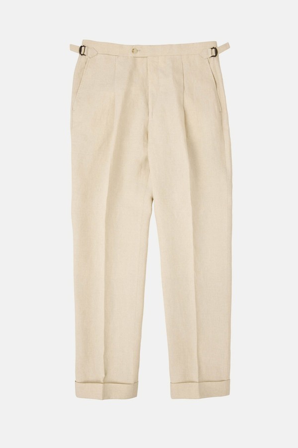 'Le-Phare' Plage Linen Suit from Blugiallo