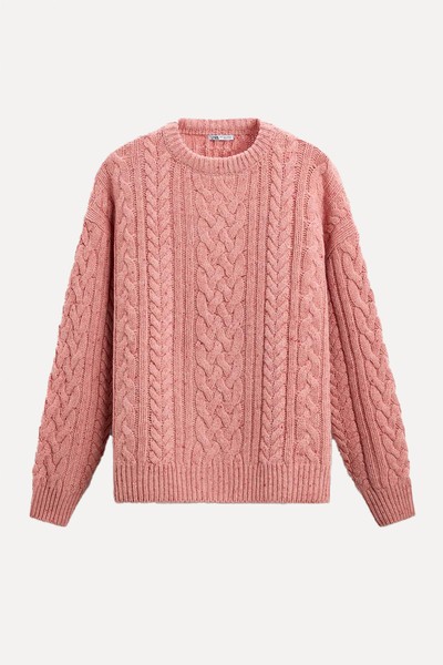 Cable-Knit Sweater from Zara