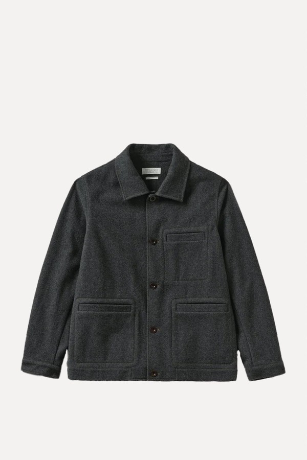 Melton Wool Blend Chore Jacket from Toast