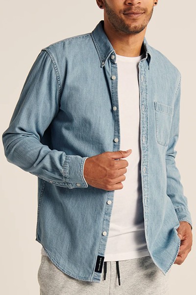 Denim Button Up Shirt