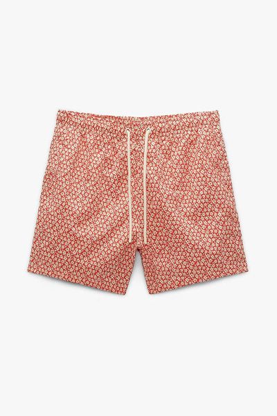 Floral Print Swimming Trunks from Zara