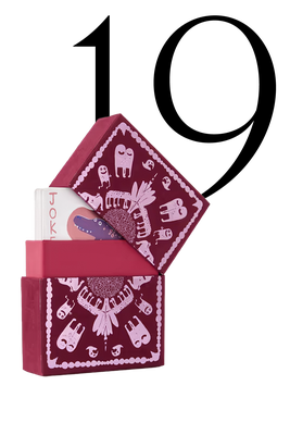 Jumbo Playing Cards and Velvet Case from L'Objet x Haas Brothers  