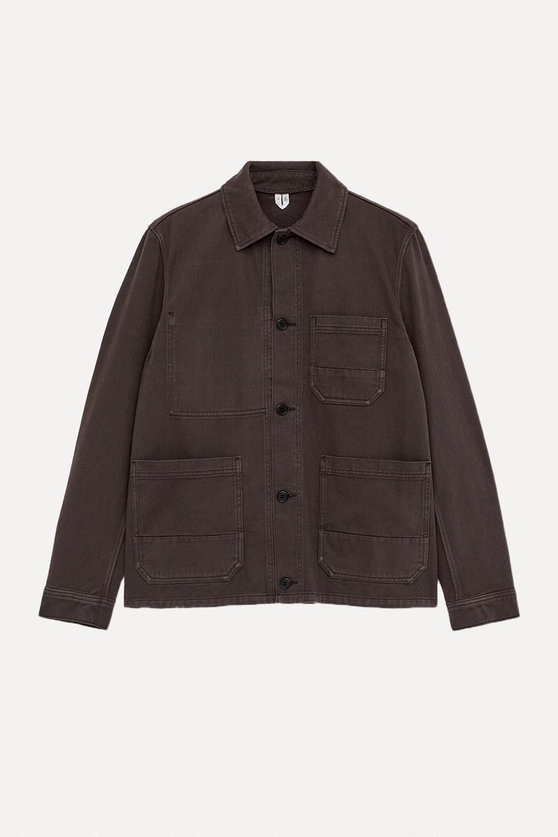 Overdyed Twill Overshirt from ARKET