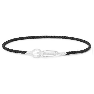 Cord And Silver-Tone Bracelet from Mikia