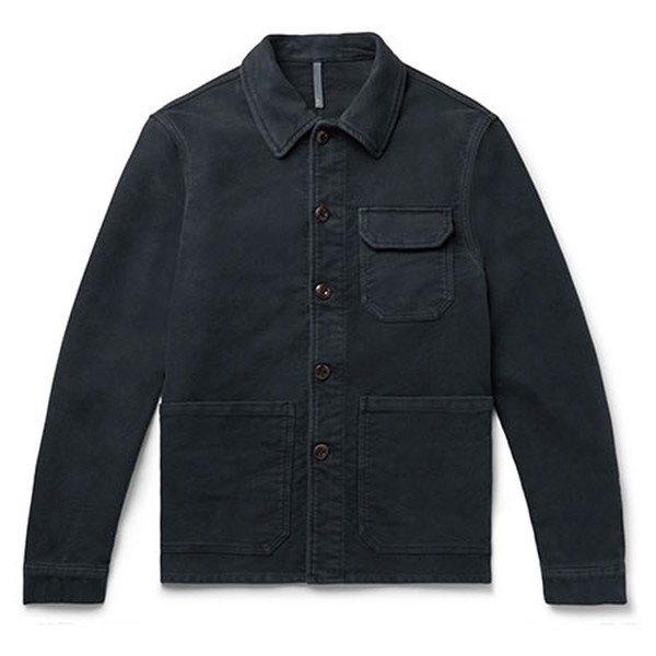 Cotton Moleskin Jacket from Incotex