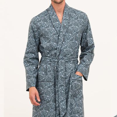 Drummond Paisley Dressing Gown from PJ Pan