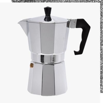 Stainless Steel Six Cup Espresso Coffee Maker, £9.95 (was £18.95)