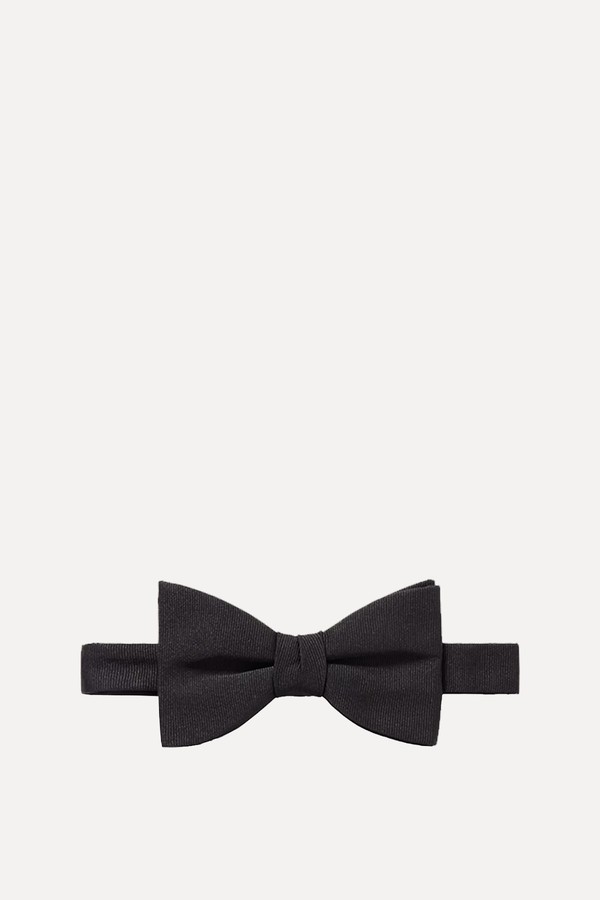 Pre-Tied Silk-Faille Bow Tie from Mr P.