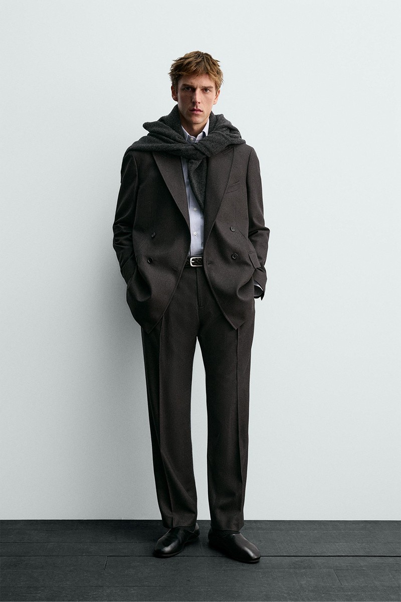 Wool Suit Trousers from Aaron Levine X Zara