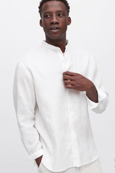 100% Premium Linen Regular Fit Shirt from Uniqlo