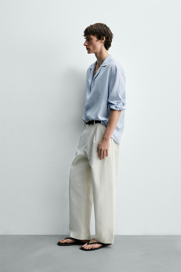 Relaxed Fit Flowing Shirt