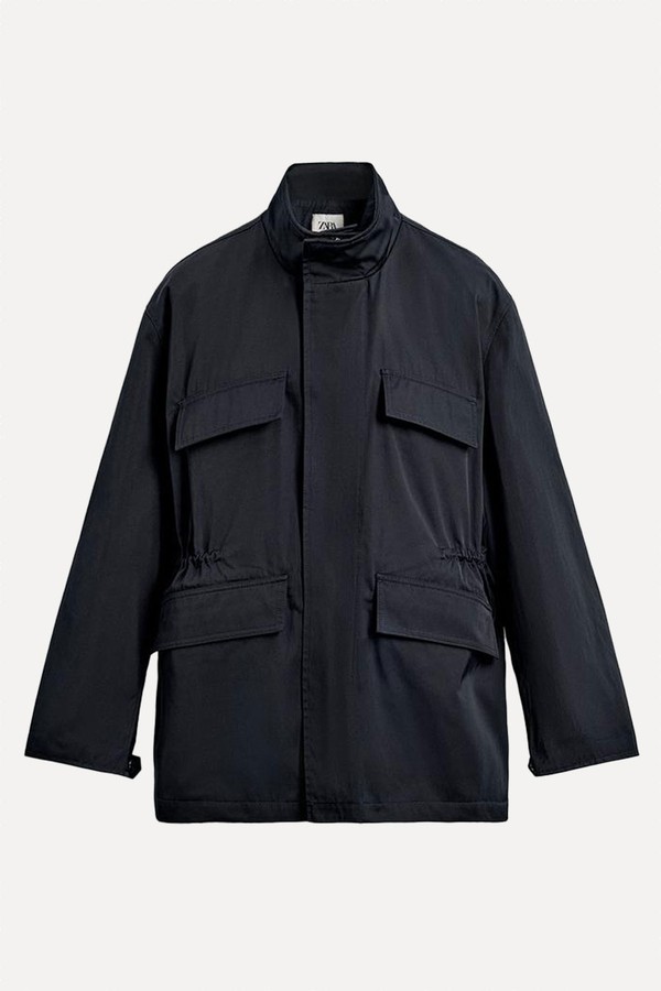 Technical Parka With Pockets from Zara