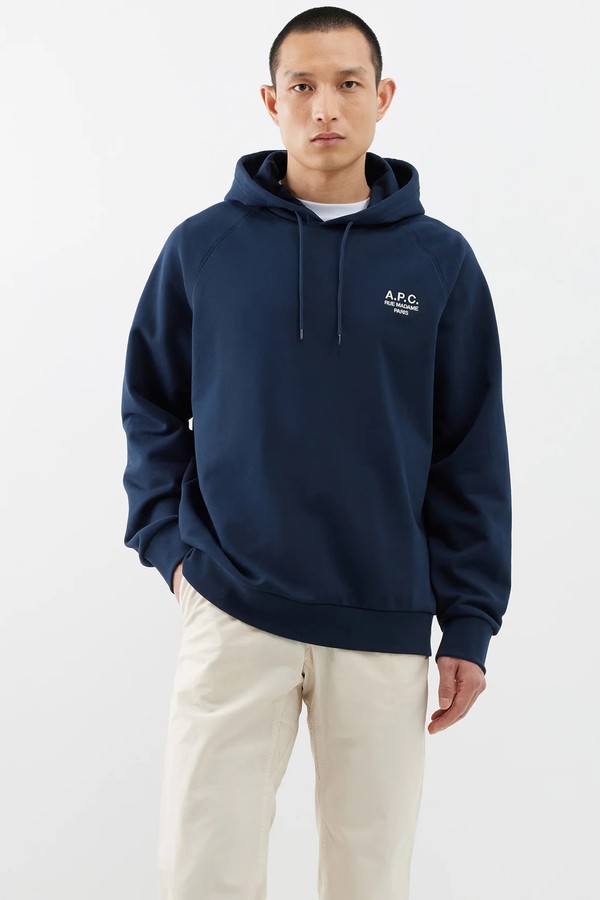 Oscar Fleeceback Organic Cotton-Jersey Hoodie from A.P.C