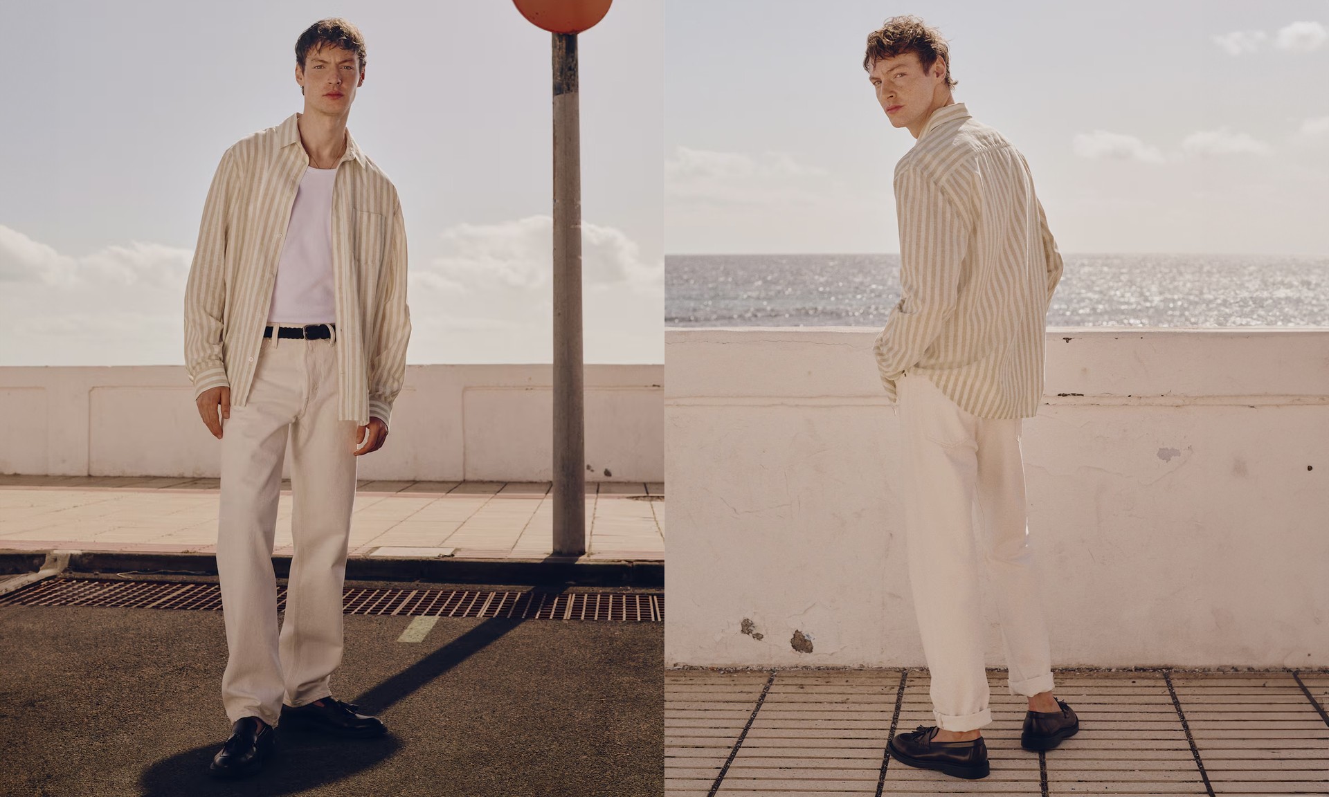 Regular Fit Linen-Blend Shirt from H&M