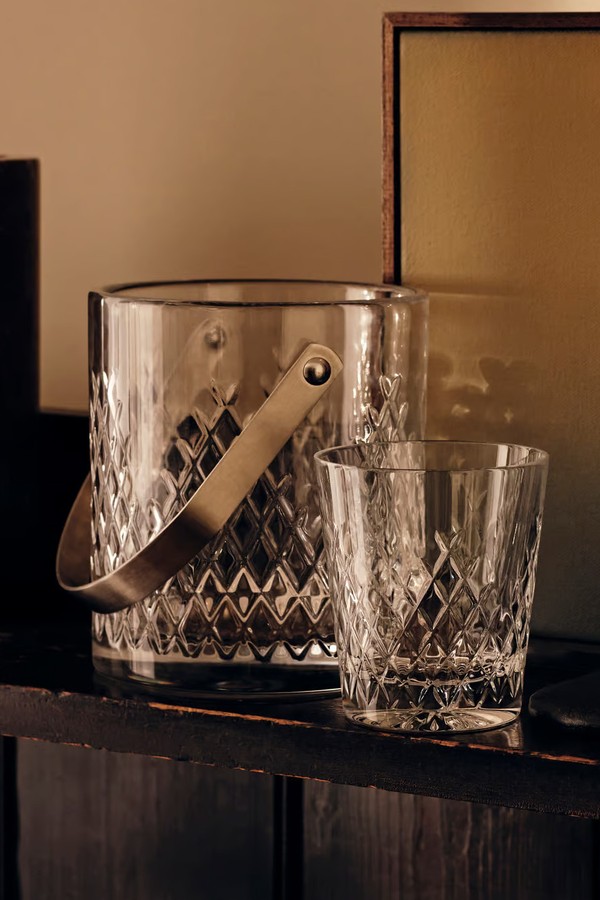 Barwell Cut Crystal Ice Bucket from Soho Home