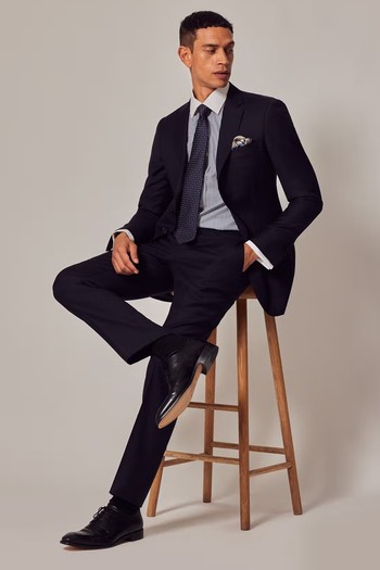 Twill Wool Slim Fit Suit