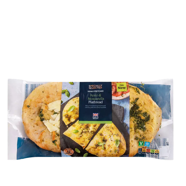 Pesto & Mozzarella Flatbread