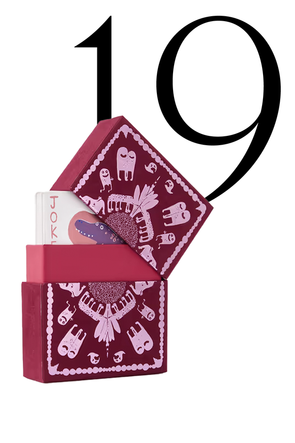 Jumbo Playing Cards and Velvet Case from L'Objet x Haas Brothers  