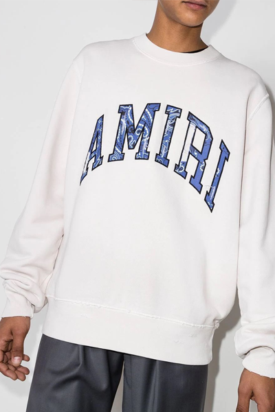 Bandana Logo-Appliqué Sweatshirt from Amiri