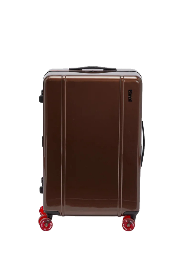 Brown Check-In Suitcase from Floyd