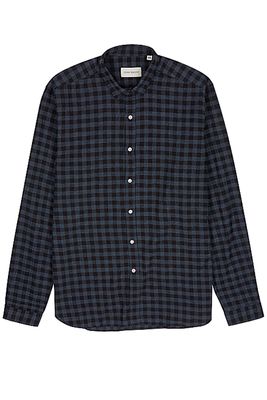 Clerkenwell Checked Brushed Cotton Shirt from Oliver Spencer
