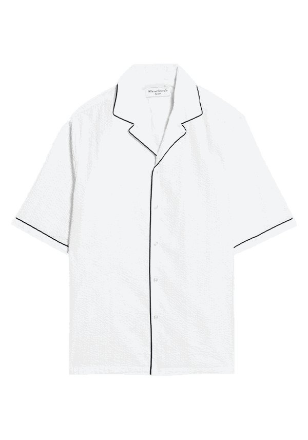 Eren Cotton-Seersucker Shirt from Officine Generale