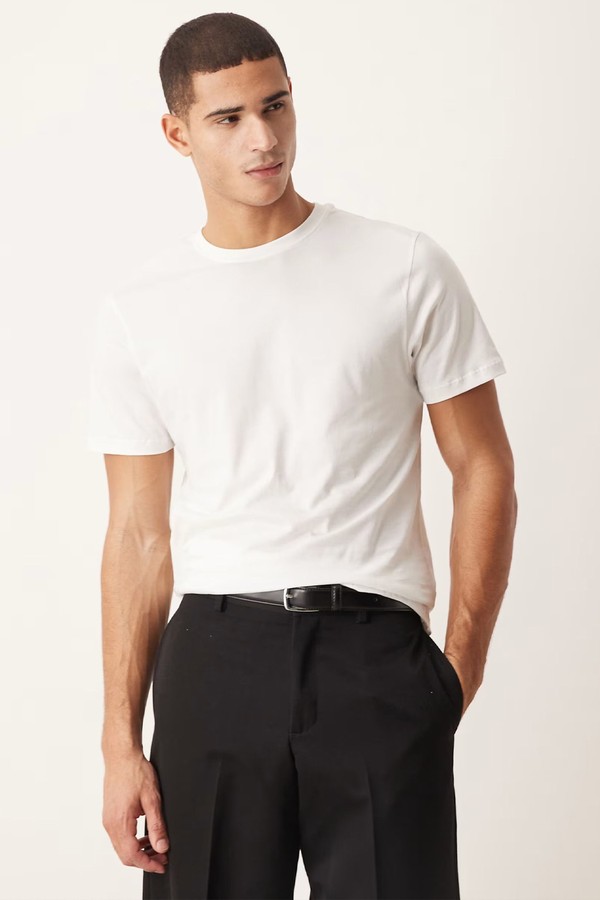 Premium SUPIMA® Cotton Crew Neck T-Shirt from ASOS DESIGN