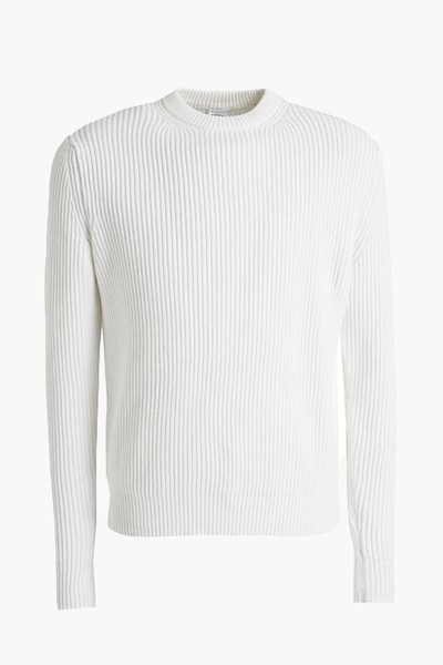 Ribbed Cotton Sweater