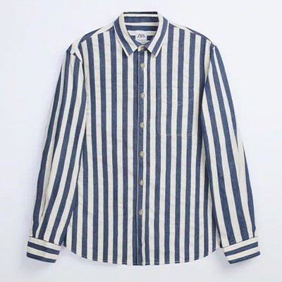 Striped Textured Shirt