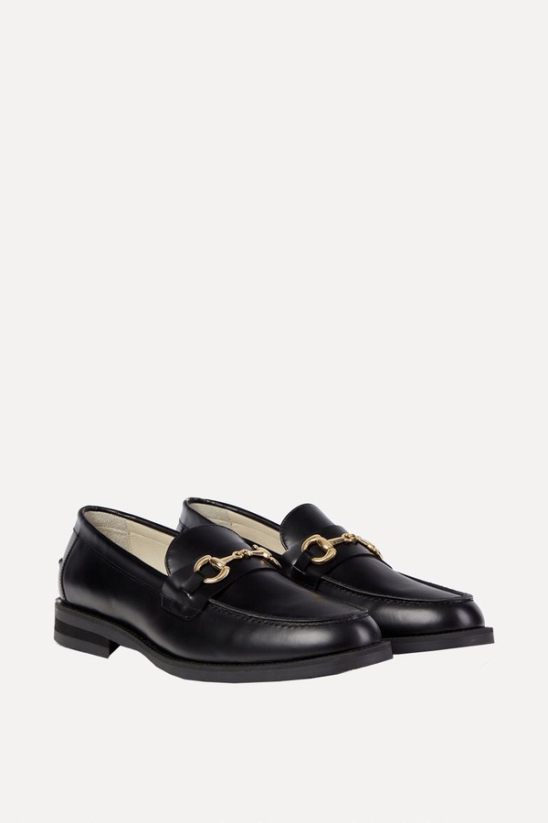 Wilde Black Bit Loafers from Duke + Dexter