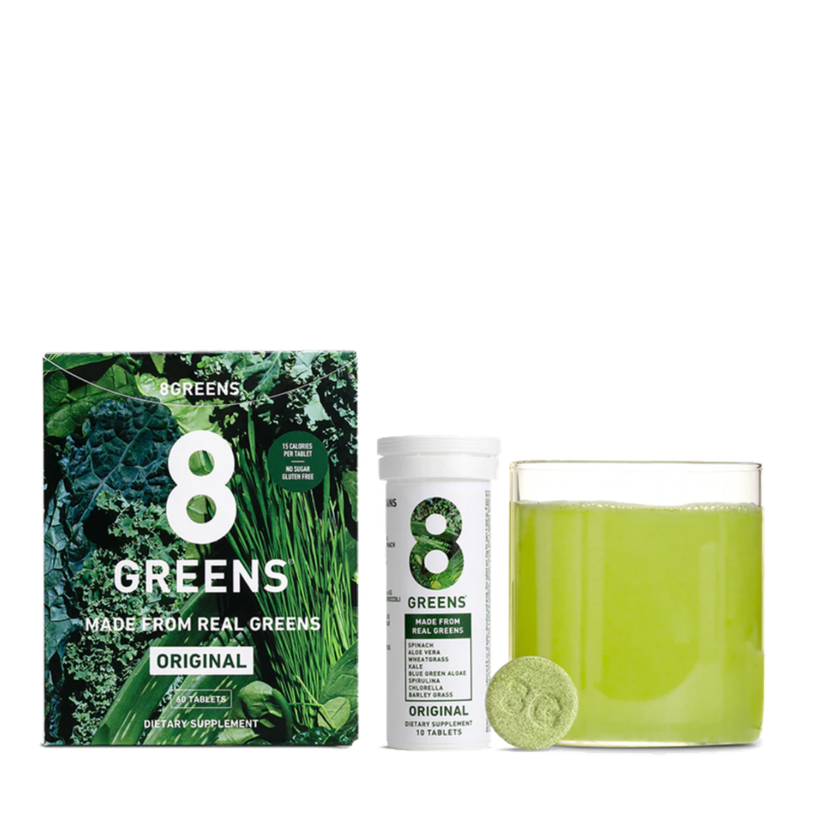 Effervescent Tablets from 8Greens