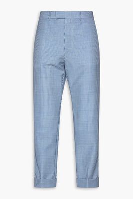 Tapered Gingham And Wool-Blend Crepe Pants from Gucci