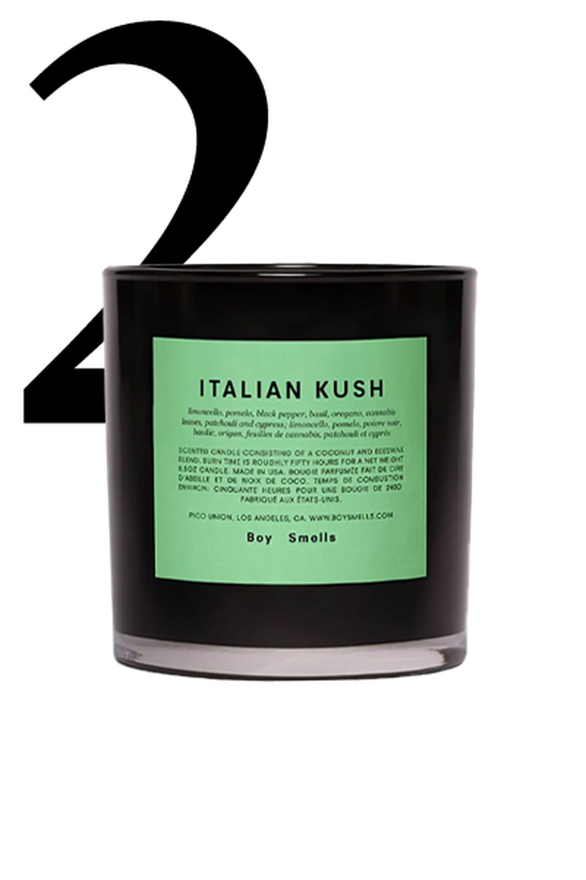 Italian Kush Candle from Boy Smells