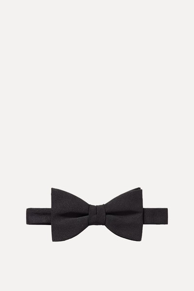 Pre-Tied Silk-Faille Bow Tie from Mr P.