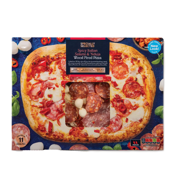 Spicy Italian Salami & 'Nduja Wood Fired Sourdough Pizza