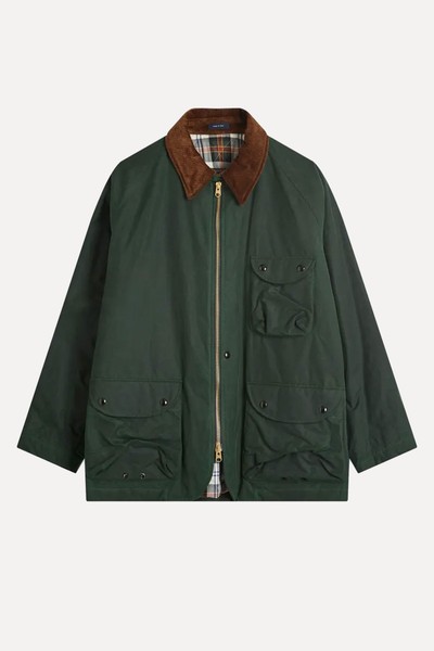 Waxed Coverall Jacket from Drake's