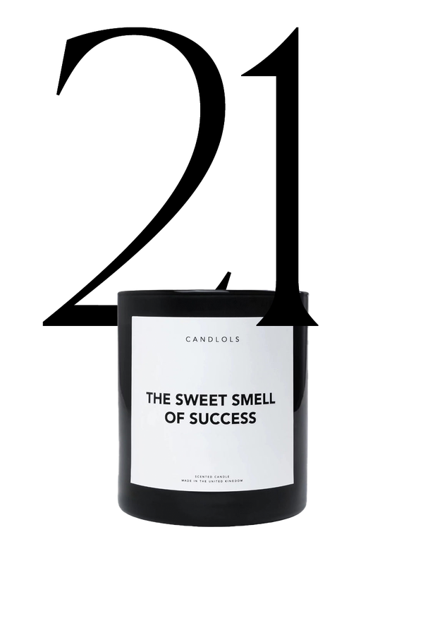 The Sweet Smell of Success Candle from Candlols