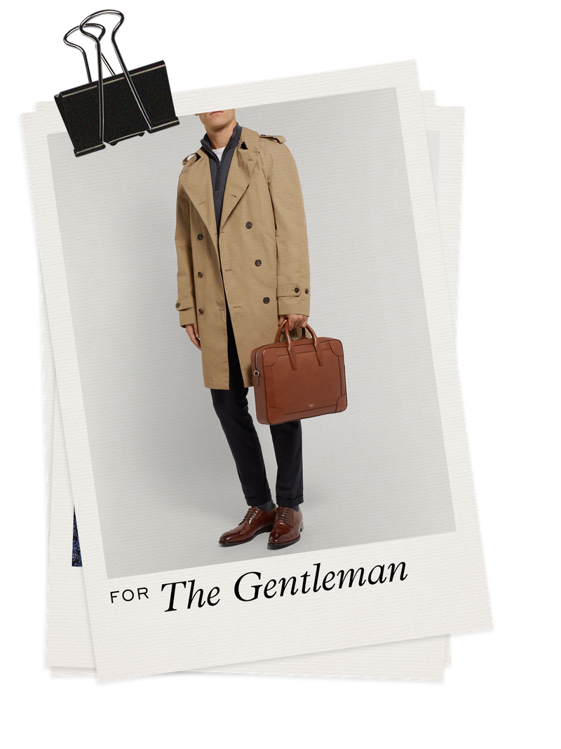 Belgrave Full-Grain Leather Briefcase, £960 | Mulberry