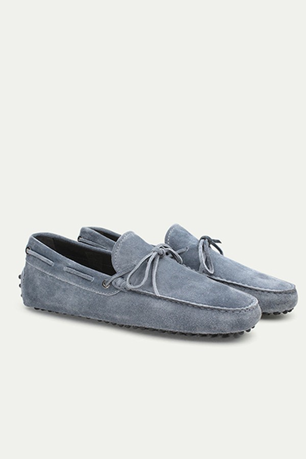 Blue Suede Driving Shoes from Aurelien