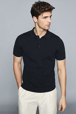 Wilkie Knitted Cotton Polo Shirt