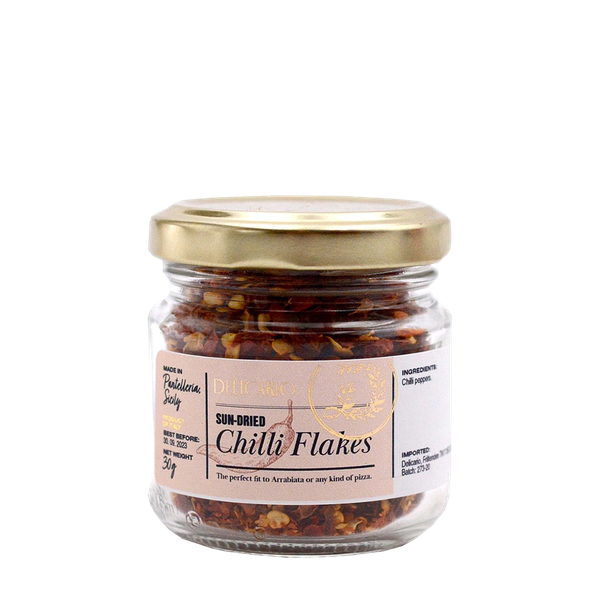 Sun Dried Chilli Flakes  from Delicario